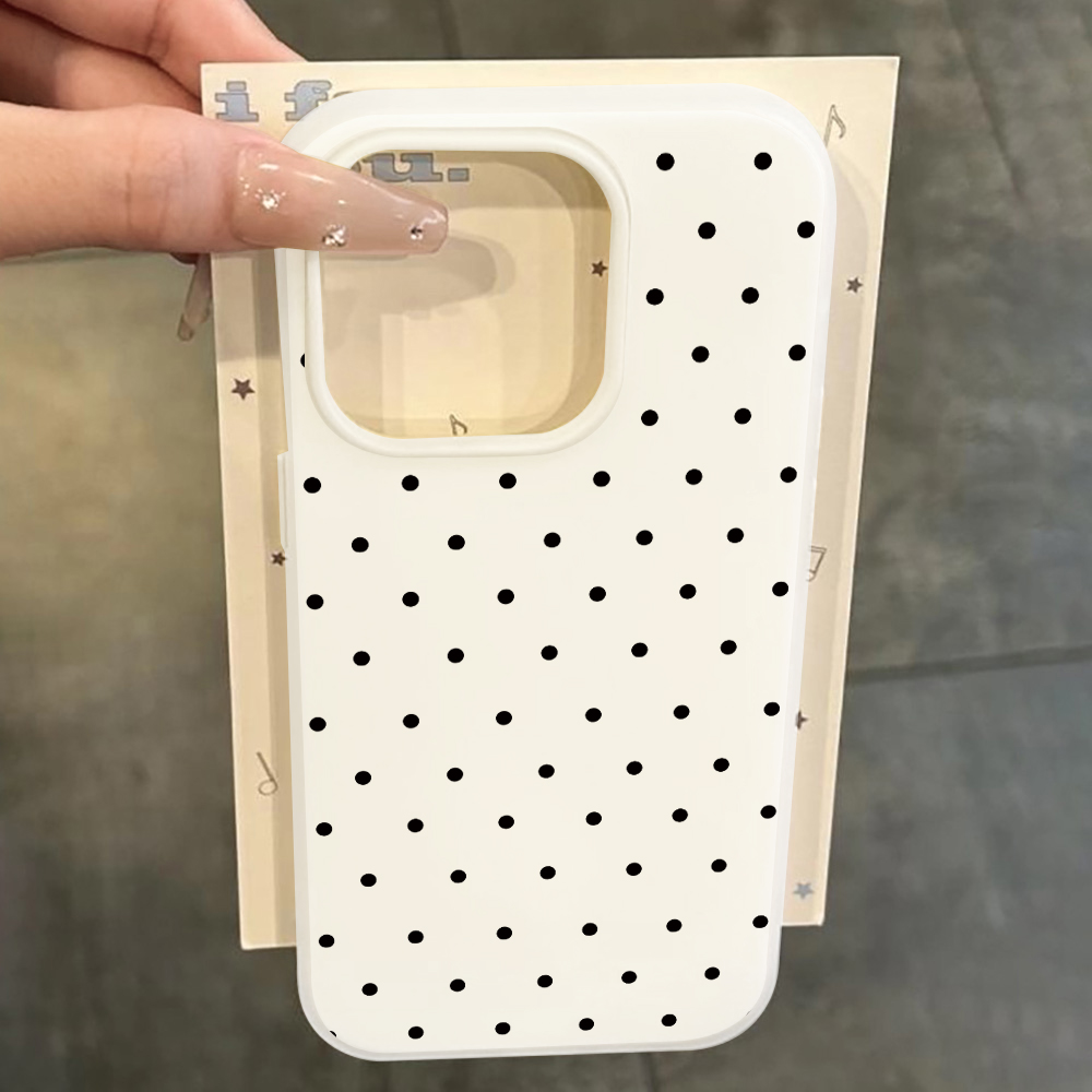 Samsung Galaxy A55 - Minimalist Puantiyeli Toz Geçirmez Samsung Galaxy