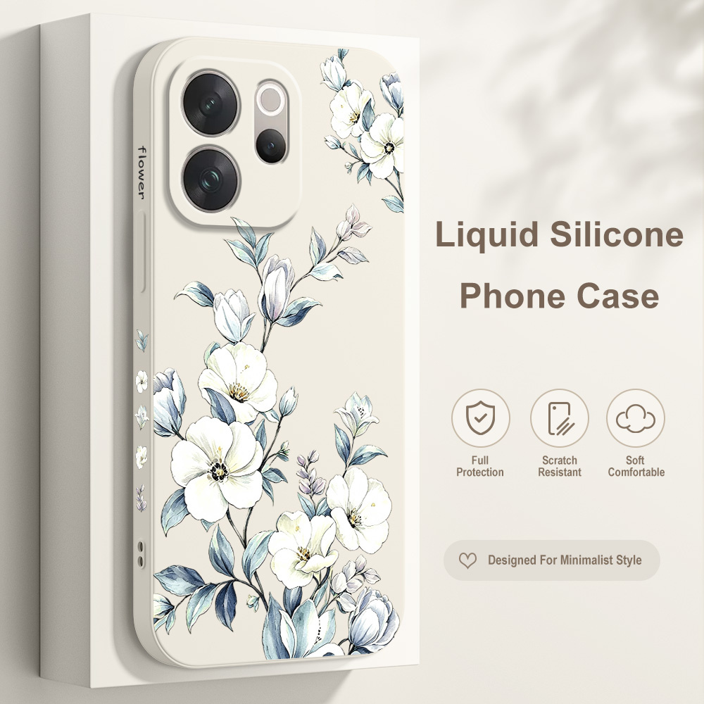 Vivo V40 - Winding Flora Telefon Kılıfı Vivo V70