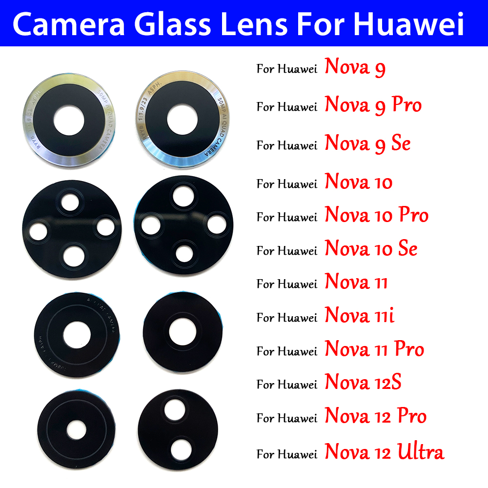 Huawei Nova 12 - 10 Adet Arka Kamera Cam Lensi