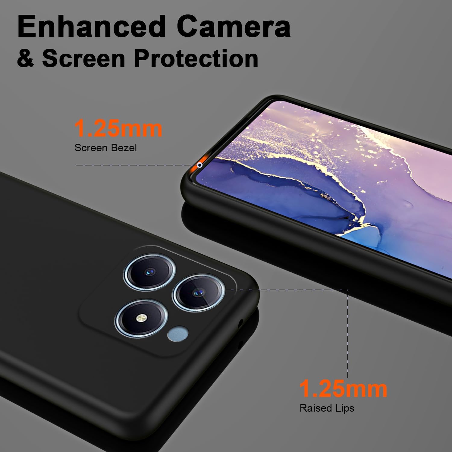 Esnek Sıvı silikon kılıf Realm - Realme Note 50 incelemesi ve fiyatı