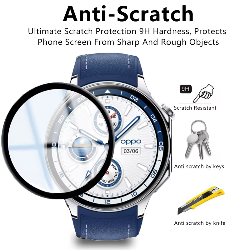 OPPO Watch X için ekran koruyu - Smartwatch Screen Film incelemesi ve fiyatı