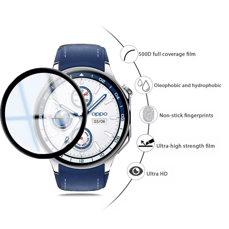 OPPO Watch X için ekran koruyu - Smartwatch Screen Film incelemesi ve fiyatı